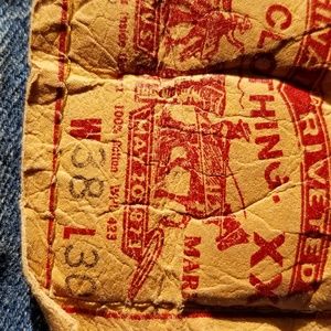 LEVIS 501'S...38 X 30 Preowned
